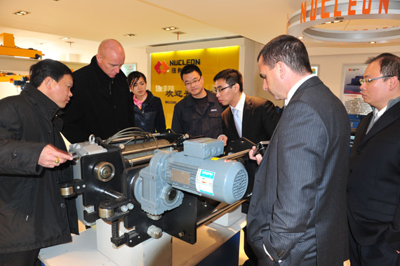 Technical communication with Demag company