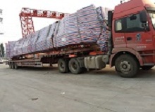 overhead crane delivery to Australia