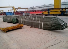 single girder overhead crane delivery to Indonesia