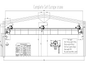 10 Ton Double Girder Overhead Crane Delivery To Tanzania