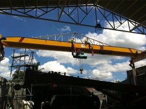 workshop Overhead Crane Delivered to Kenya