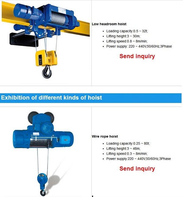 monorail-electric-hoist