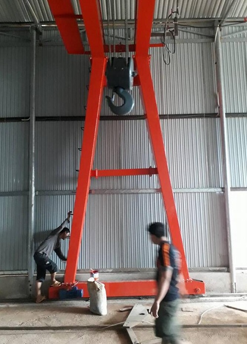 gantry-crane-installation