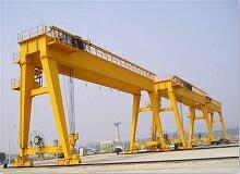 Double Girder Gantry Crane Drawing