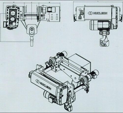 the-drawing-of-electric-hoist