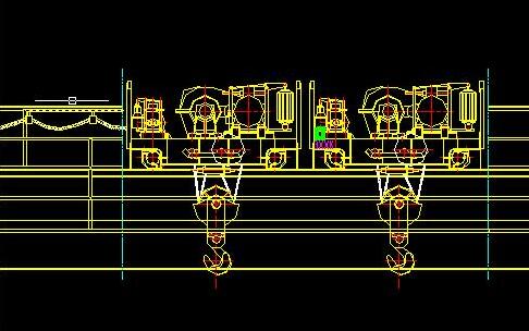 Double beam overhead crane double trolley