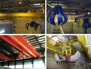 Double Girder Grab bridge crane