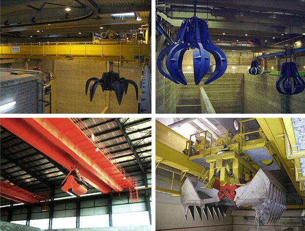 Single Girder Grab Bucket Crane