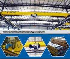 10 Ton Single Girder Travelling Overhead Bridge Crane