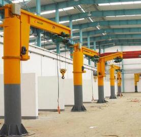 Lift Jib Crane With Electric Hoist