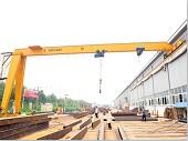 Rail Mounted Half Gantry Crane