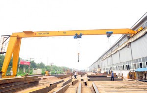 Rail Mounted Half Gantry Crane