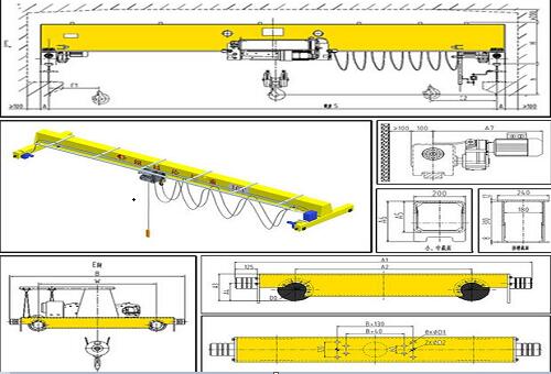 Single Girder EOT Crane For Sale South Africa