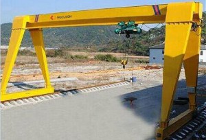 Mobile Single Beam Gantry Crane