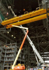 DOUBLE GIRDER OVERHEAD CRANE WITH HOIST TROLLEY