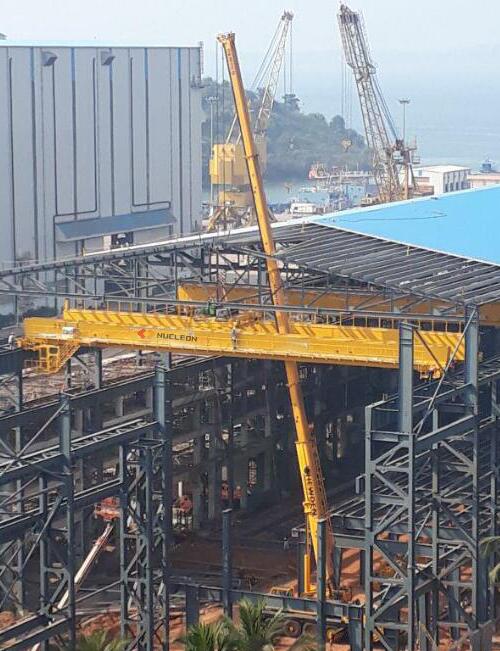 Double Girder EOT Crane Installation