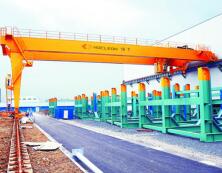 Double Girder Semi Gantry Crane