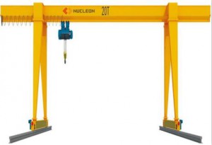 Motorized Single Girder Gantry Crane